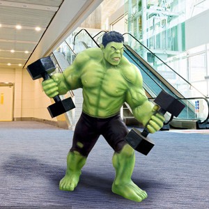 Hulk Statue